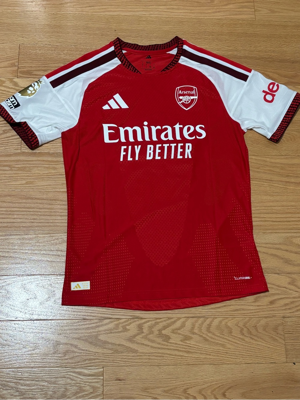 Arsenal “Ødegaard” Home Soccer Jersey - Red & White